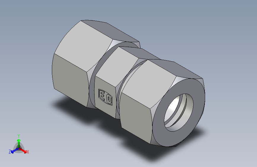 卡套式工业通用硬管接头EO_Distance_piece_adapter_DA15LCF
