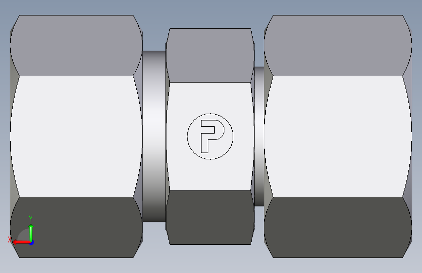 卡套式工业通用硬管接头EO_Distance_piece_adapter_DA15ZLCF