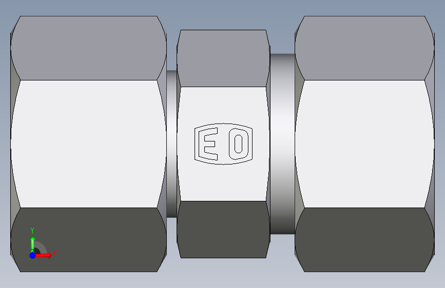 卡套式工业通用硬管接头EO_Distance_piece_adapter_DA15ZLCF