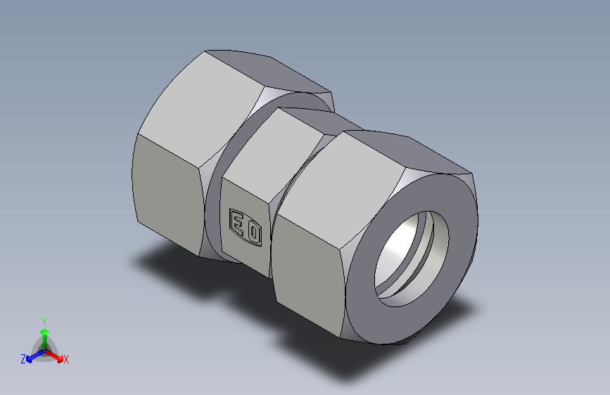 卡套式工业通用硬管接头EO_Distance_piece_adapter_DA18LCF