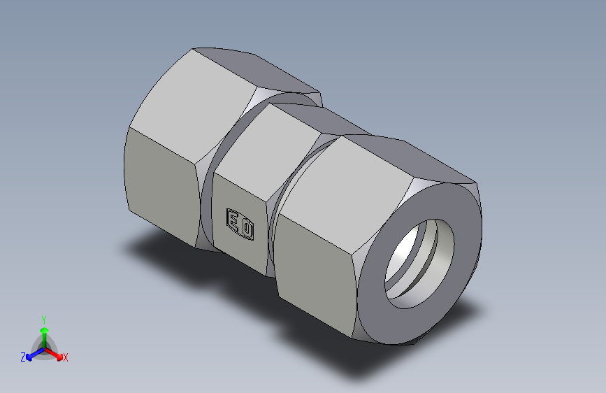 卡套式工业通用硬管接头EO_Distance_piece_adapter_DA20S71
