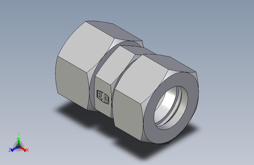 卡套式工业通用硬管接头EO_Distance_piece_adapter_DA22ZLCF