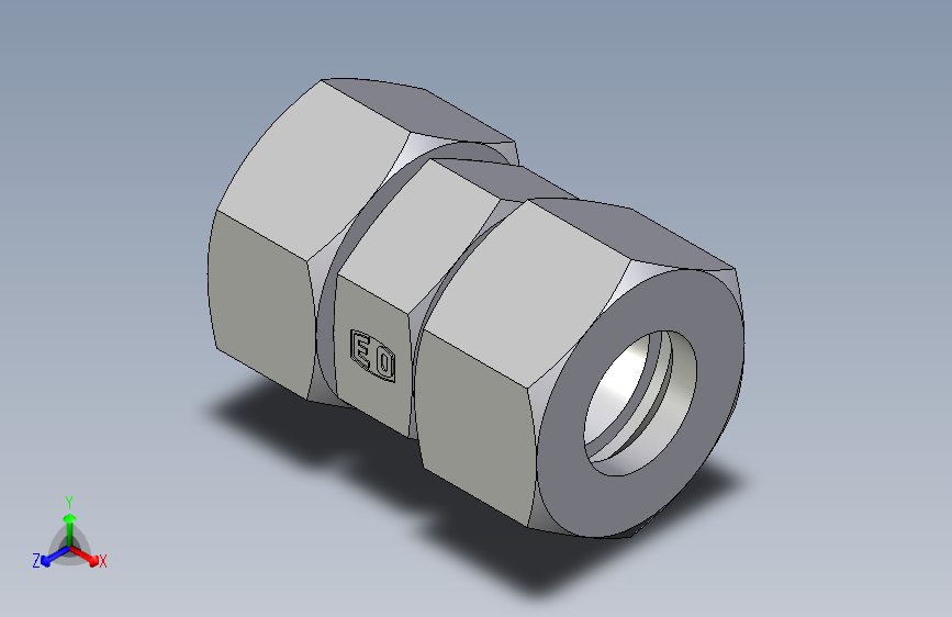 卡套式工业通用硬管接头EO_Distance_piece_adapter_DA25ZS71