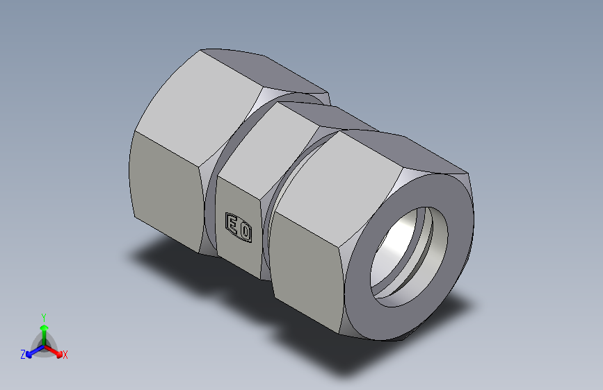 卡套式工业通用硬管接头EO_Distance_piece_adapter_DA30ZS71