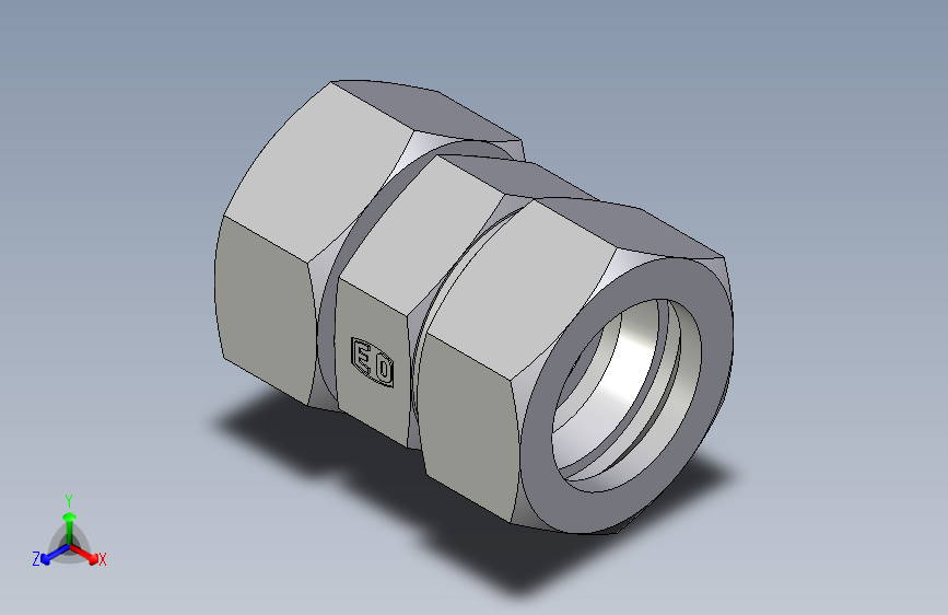 卡套式工业通用硬管接头EO_Distance_piece_adapter_DA35LCF