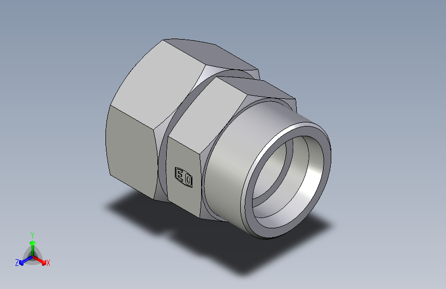 卡套式工业通用硬管接头EO_Distance_piece_adapter_DA38SOMDCF