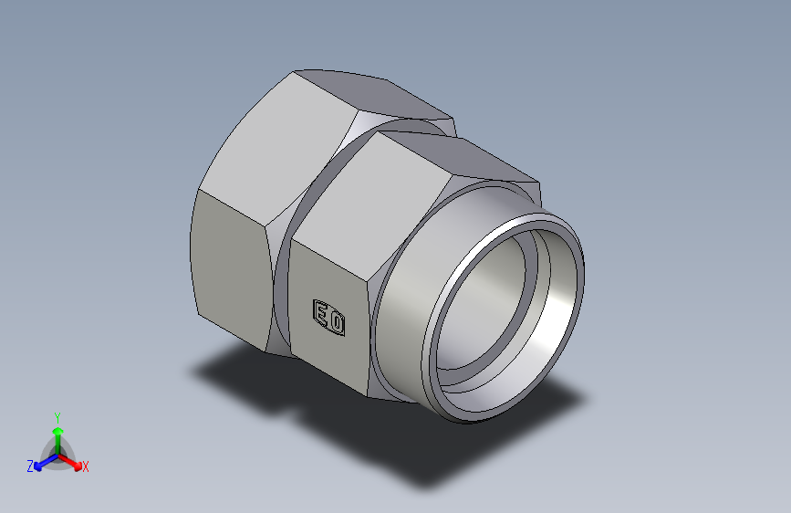 卡套式工业通用硬管接头EO_Distance_piece_adapter_DA42LOMDCF