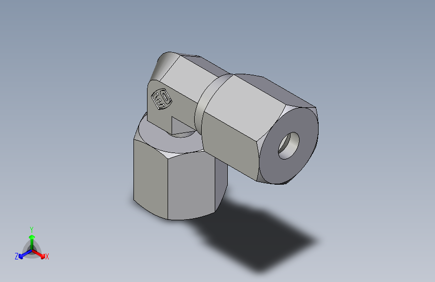 卡套式工业通用硬管接头EO_Standpipe_elbow_EVW06SCF