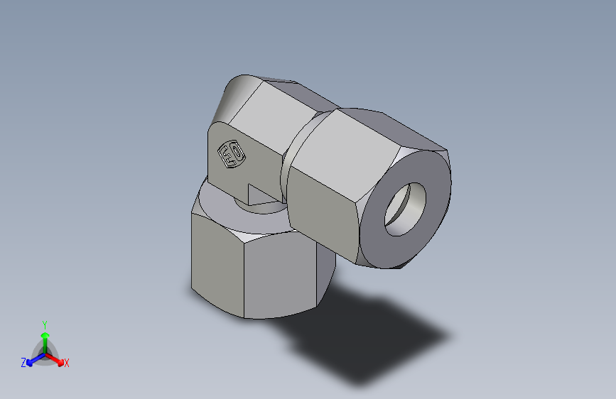 卡套式工业通用硬管接头EO_Standpipe_elbow_EVW10SCF