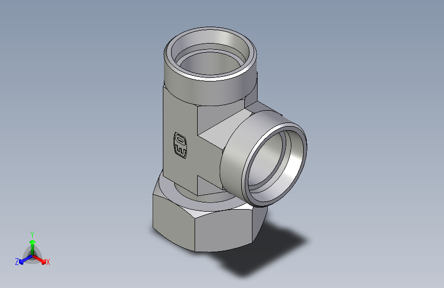 卡套式工业通用硬管接头EO_Standpipe_run_tee_EVL35LOMDCF