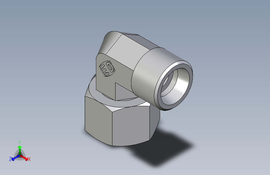 卡套式工业通用硬管接头EO_Swivel_nut_elbow_EW14SOMDCF