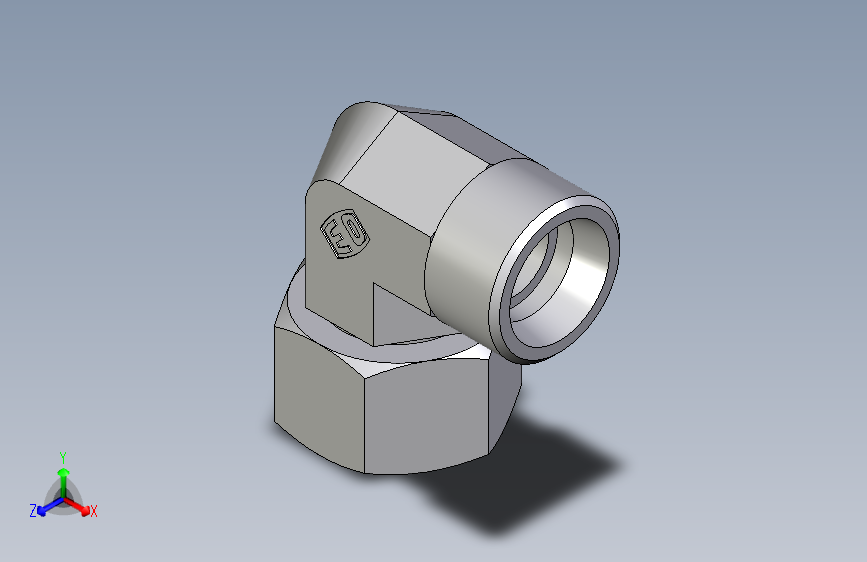 卡套式工业通用硬管接头EO_Swivel_nut_elbow_EW20SOMDCF