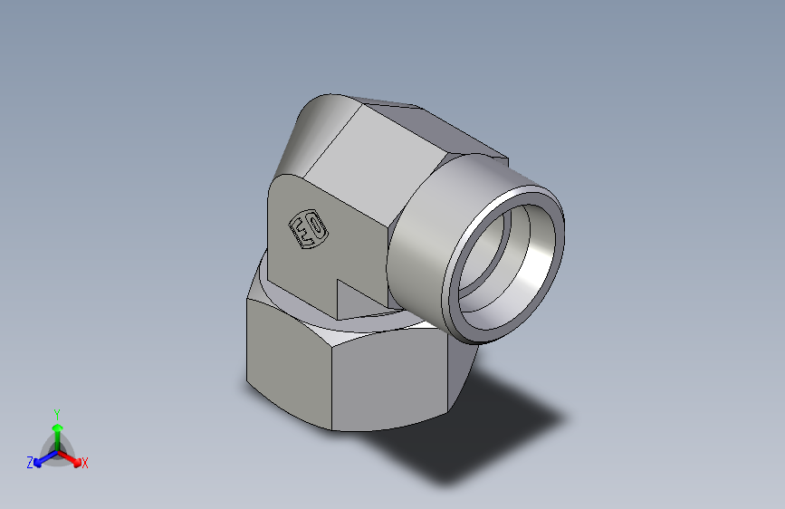 卡套式工业通用硬管接头EO_Swivel_nut_elbow_EW30SOMDCF