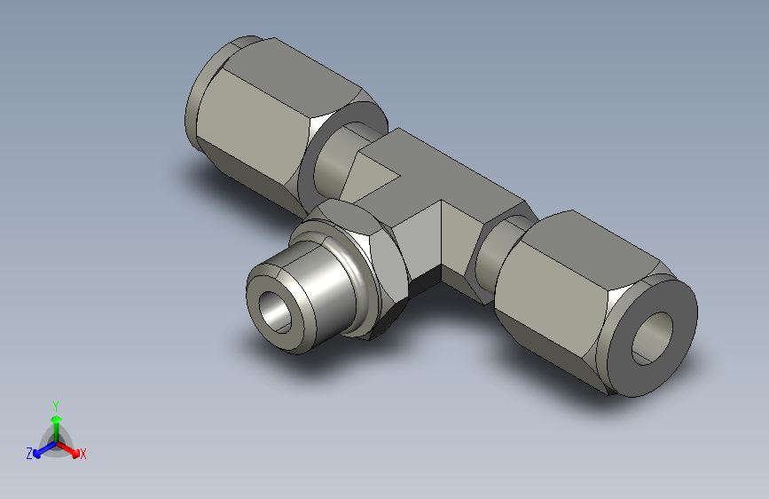 卡套式工业通用硬管接头4_s5bu-s