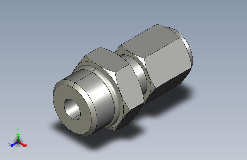 卡套式工业通用硬管接头6-8_f5bu-s