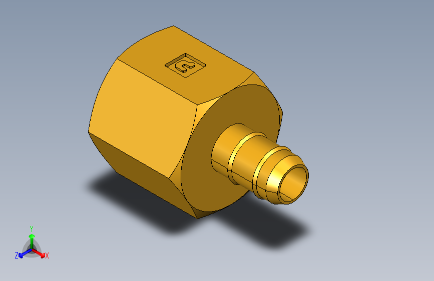 工业通用螺蚊管倒齿式工业硬管接头Female Connector 26-6-4