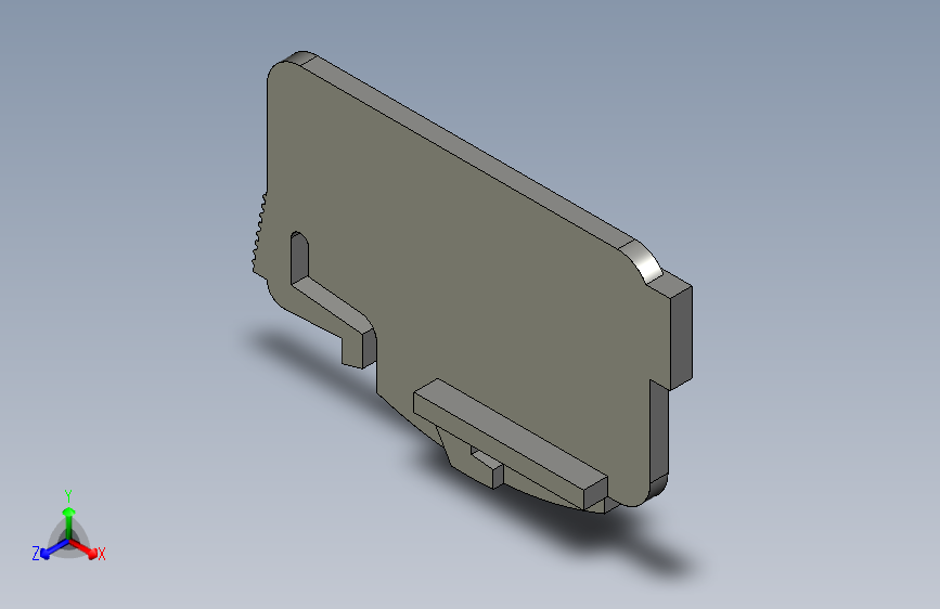 施耐德接线端子3D模型