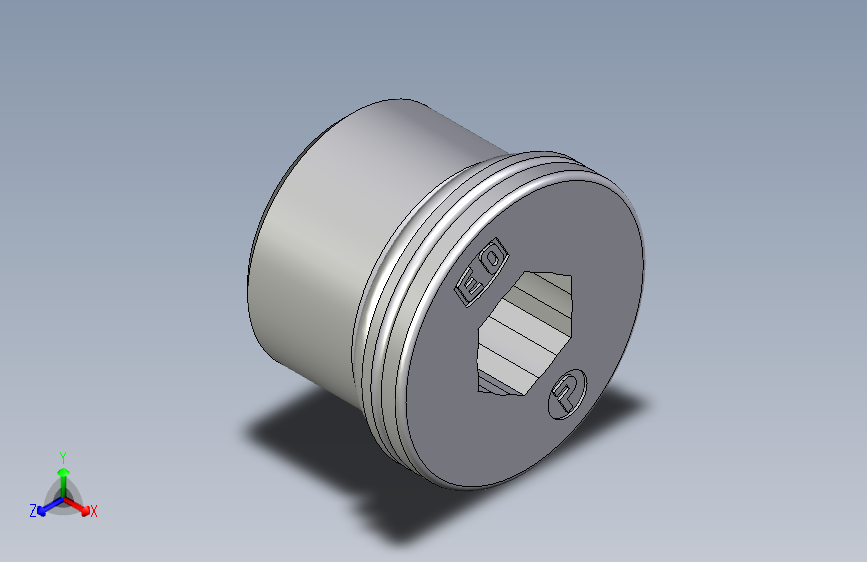 卡套式工业通用硬管接头EO_Blanking_plug_for_ports_VSTI27X2ORCF