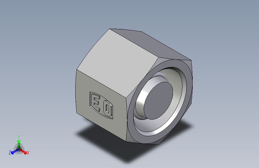 卡套式工业通用硬管接头EO_Blanking_plug_with_nut_for_cones_VKAM10SCF