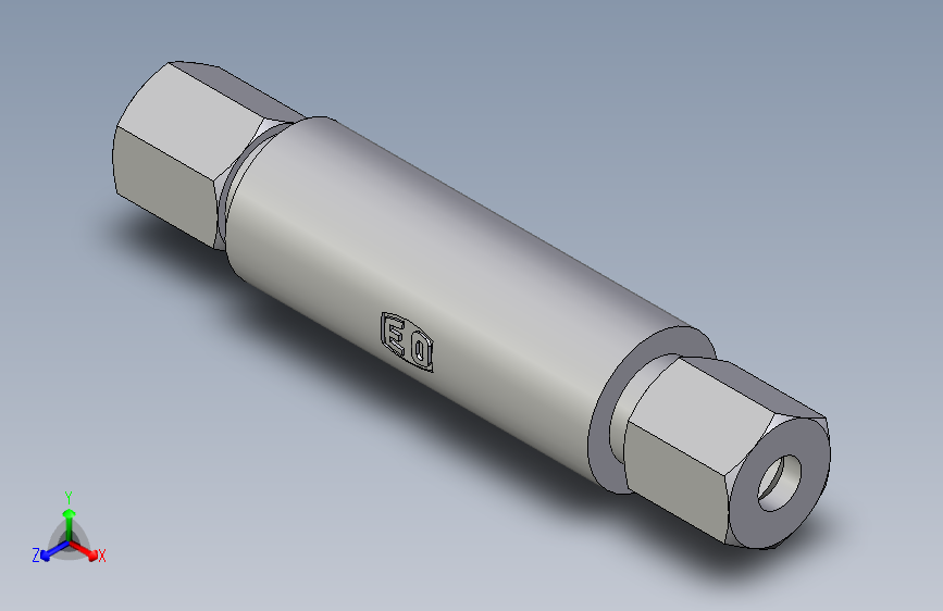卡套式工业通用硬管接头EO_Weld_bulkhead_fitting_ESV06L
