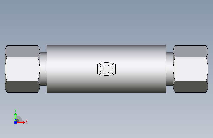 卡套式工业通用硬管接头EO_Weld_bulkhead_fitting_ESV08L