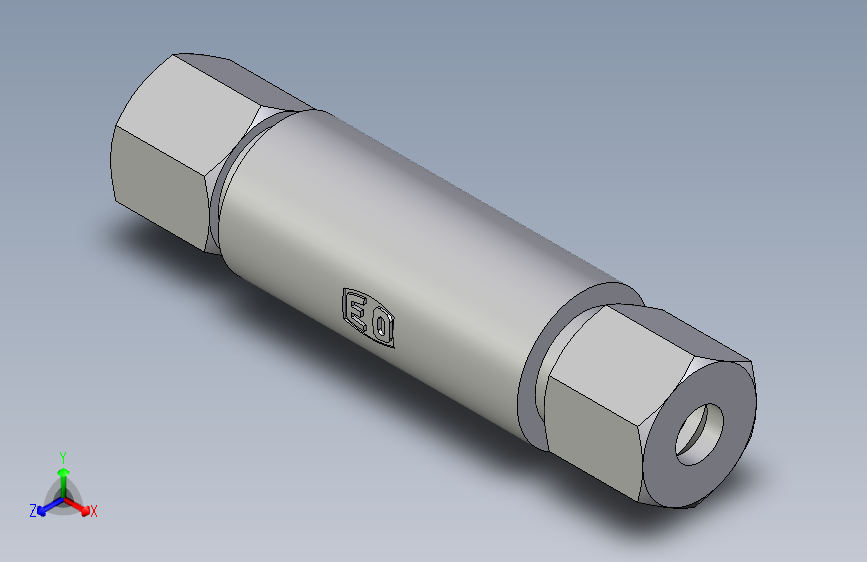 卡套式工业通用硬管接头EO_Weld_bulkhead_fitting_ESV08ZS