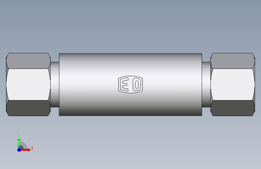 卡套式工业通用硬管接头EO_Weld_bulkhead_fitting_ESV10L