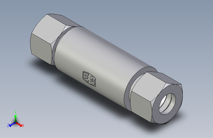 卡套式工业通用硬管接头EO_Weld_bulkhead_fitting_ESV12L