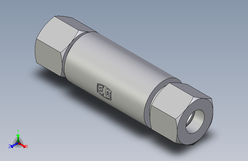 卡套式工业通用硬管接头EO_Weld_bulkhead_fitting_ESV14ZS71