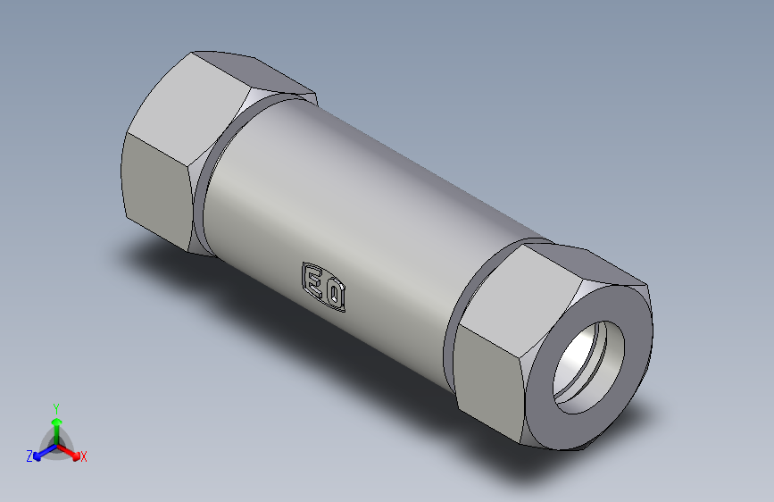 卡套式工业通用硬管接头EO_Weld_bulkhead_fitting_ESV18ZL
