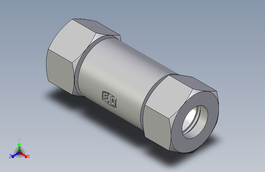 卡套式工业通用硬管接头EO_Weld_bulkhead_fitting_ESV25S