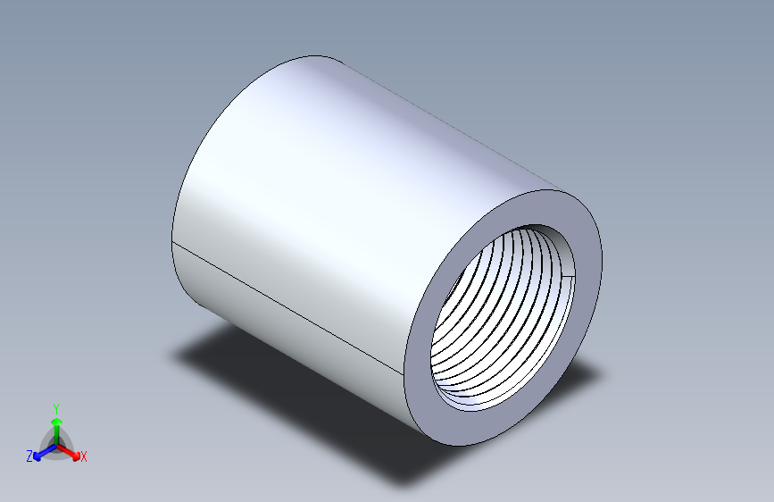 CPVC管件12-Sch80_Coupling_FPTxFPT_9830-007 _0.75in