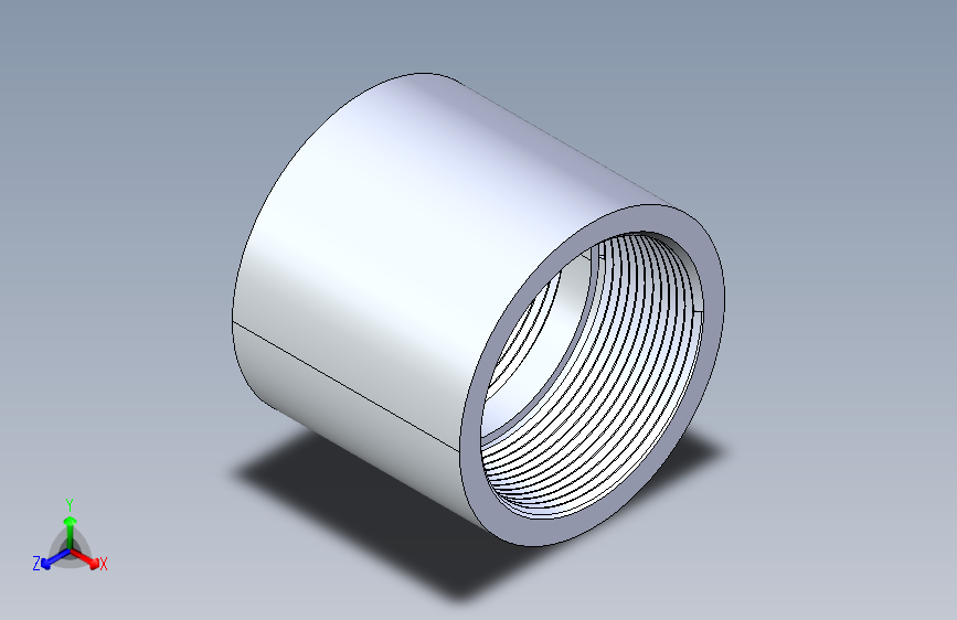 CPVC管件12-Sch80_Coupling_FPTxFPT_9830-030 _3in