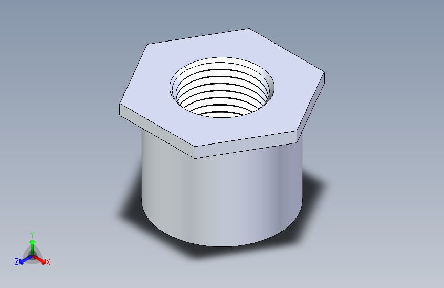 CPVC管件17-Sch80_ReducerBushing_FPTxSPIG_9838-130_1in x 0.5in