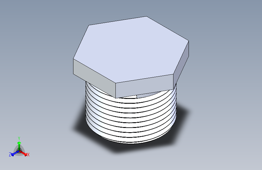 CPVC管件22-Sch80_Plug_MPT_9850-010_1in