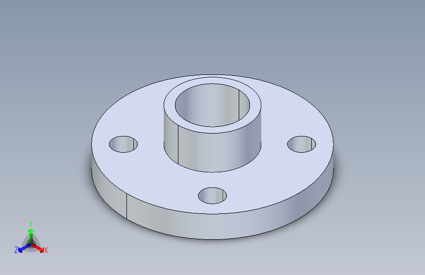 CPVC管件23-Sch80_Flange One-Piece_SOC_9851-010_1in