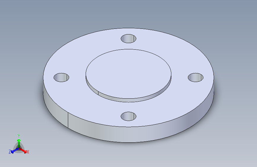 CPVC管件25-Sch80_Blind Flange_9853-025_2.5in