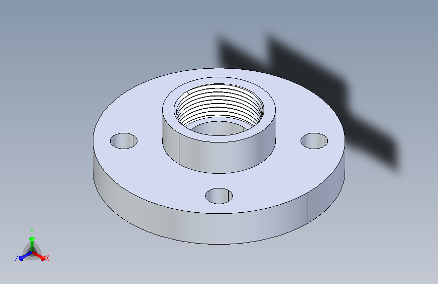 CPVC管件27-Sch80_Flange Vanstone_FPT_9855-012_1.25in