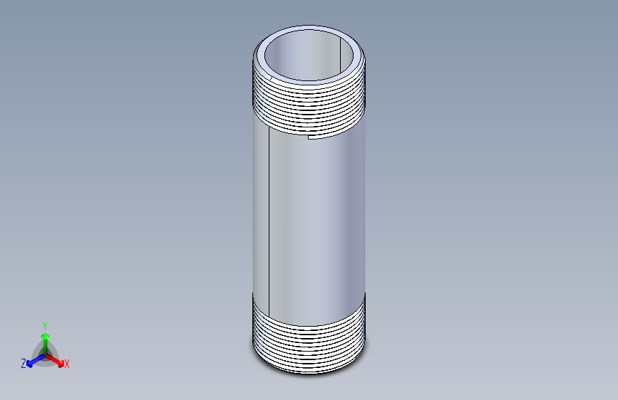 CPVC管件33-Sch80_Nipple_MPTxMPT_9861-218_1.5in x 6in
