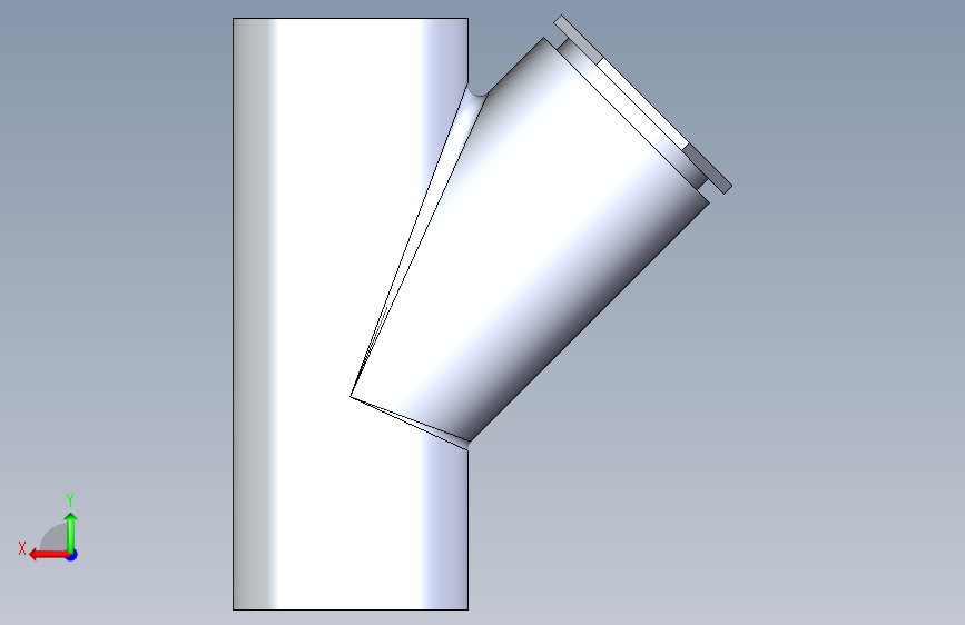 CPVC管件34-Sch80_45_Reducing_Wye_SxSxS_9870-338FB_3in x 2in