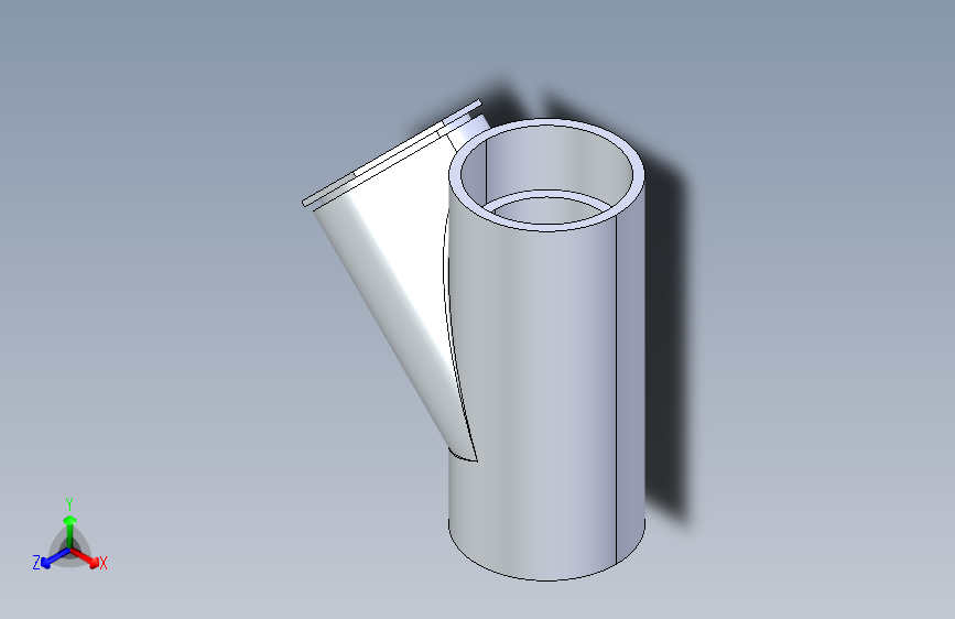 CPVC管件34-Sch80_45_Reducing_Wye_SxSxS_9870-530FB_6in x 3in
