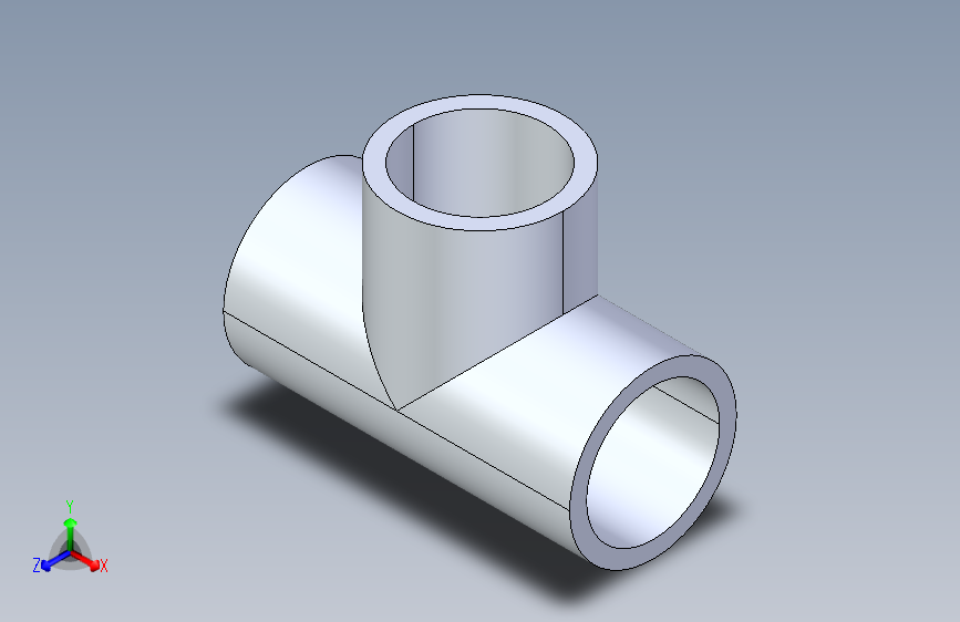 聚氯乙烯配件01-Sch80_Tee_SxSxS_801-012_1.25in