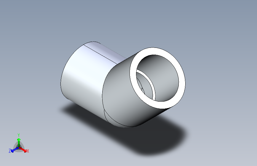 聚氯乙烯配件08-Sch80_45Elbow_SxS_817-007 _0.75in