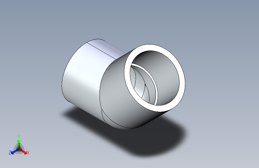 聚氯乙烯配件08-Sch80_45Elbow_SxS_817-015 _1.5in