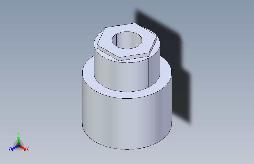 聚氯乙烯配件11A-Sch80_ReducerCoupling_SxS_829-209FB_1.5in x 0.5in