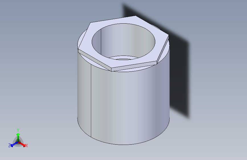 聚氯乙烯配件11A-Sch80_ReducerCoupling_SxS_829-339FB_3in x 2.5in
