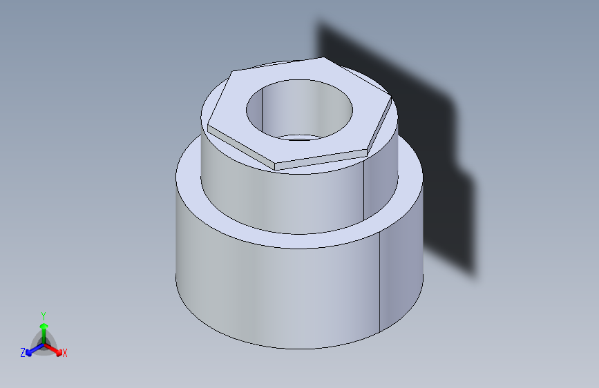聚氯乙烯配件11A-Sch80_ReducerCoupling_SxS_829-420FB_4in x 2in