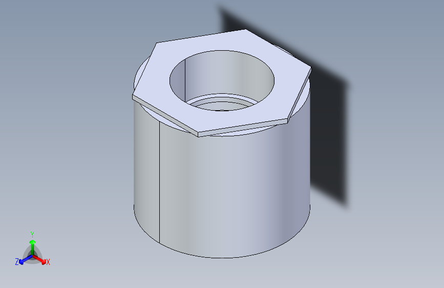 聚氯乙烯配件11A-Sch80_ReducerCoupling_SxS_829-582FB_8in x 4in