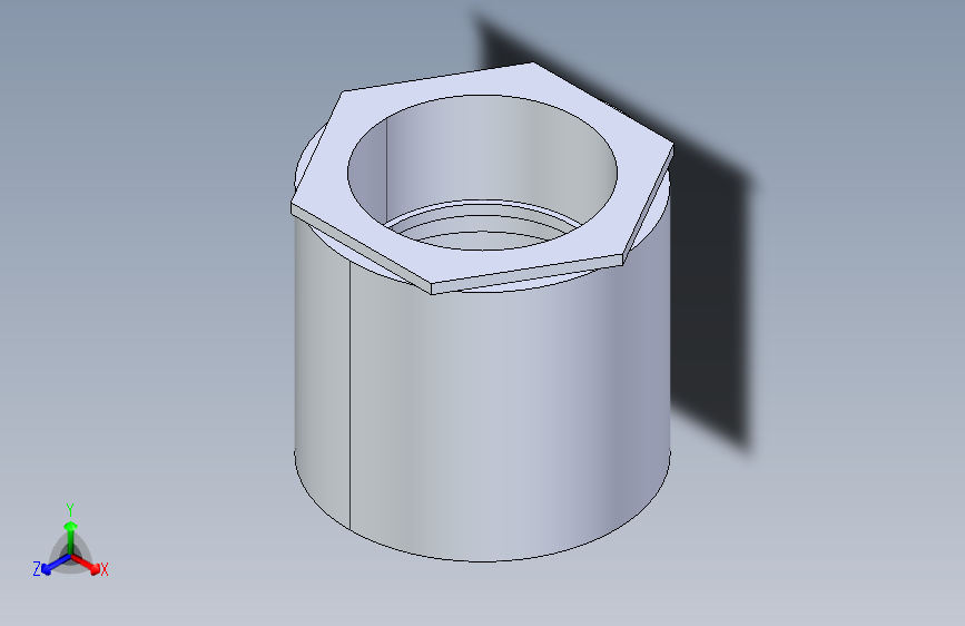 聚氯乙烯配件11A-Sch80_ReducerCoupling_SxS_829-628FB_10in x 8in