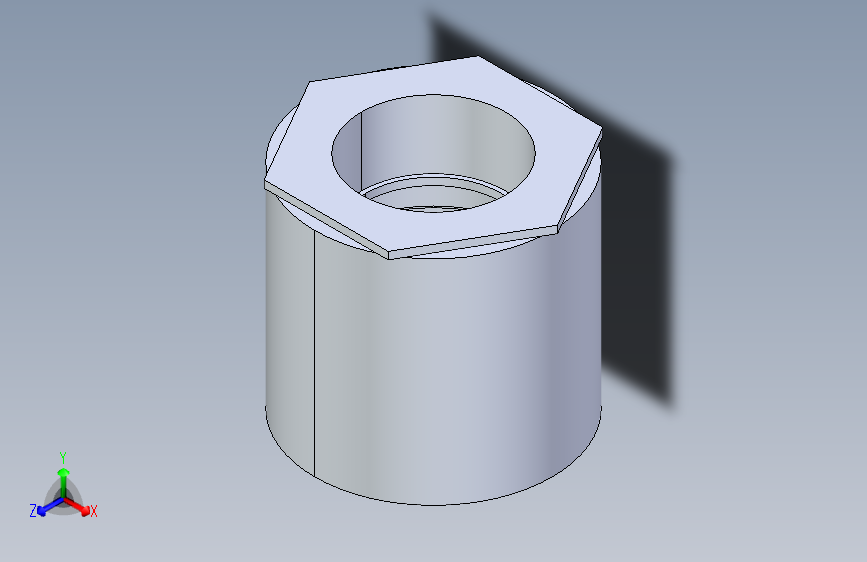 聚氯乙烯配件11A-Sch80_ReducerCoupling_SxS_829-668FB_12in x 8in